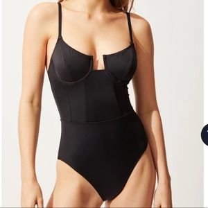 Solid & Stripped The Veronica One-Piece Swimsuit
